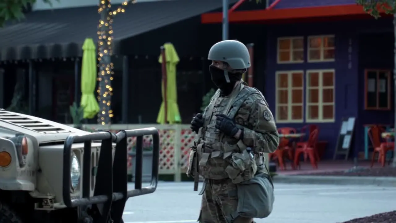 National Guard Troops Oversee Civil Unrest In Raleigh North Carolina During The George Floyd Black Lives Matter Protests 1