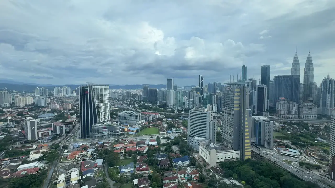 Time Lapse Kuala Lumpur Malaysia city Petronas Twin Towers South East Asia