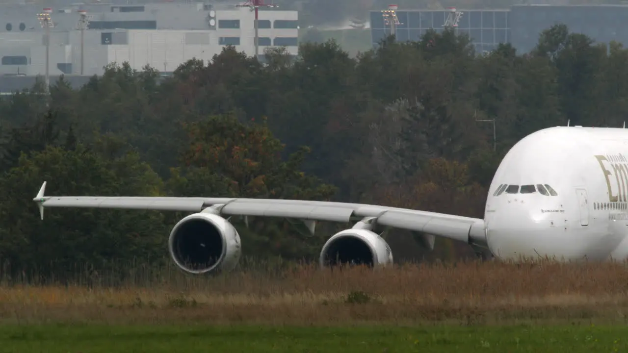 Emirates Airbus A380-800 taxiing