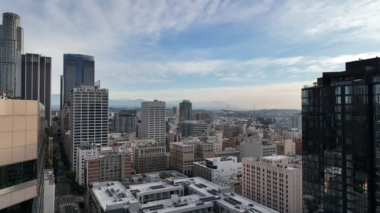 Flying my drone in Downtown Los Angeles