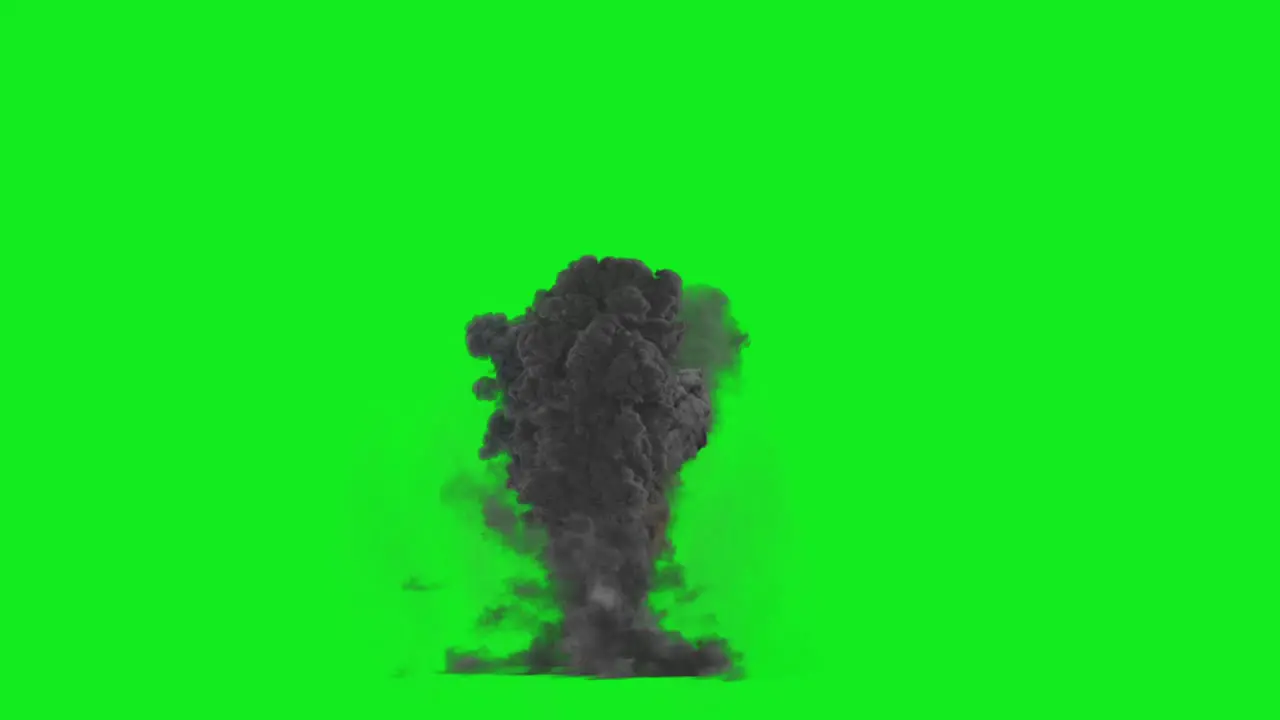 Bomb Explosion on Green