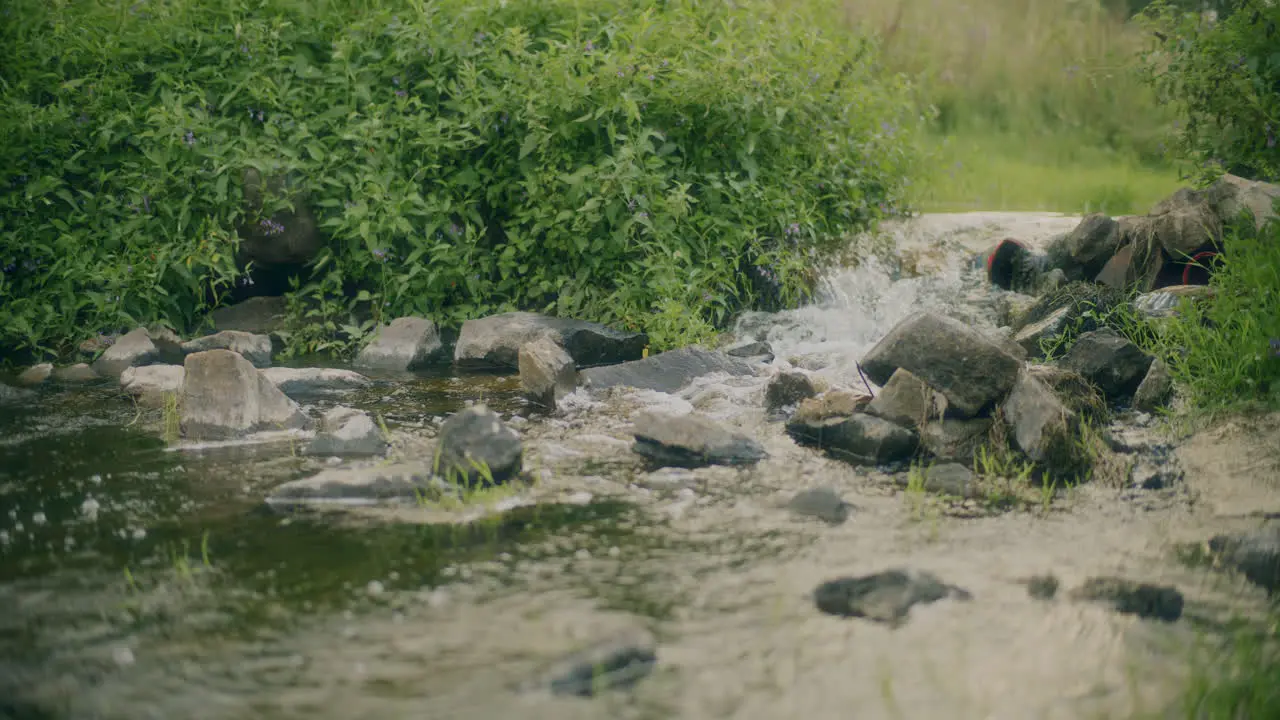 Fresh River Stream Mountains