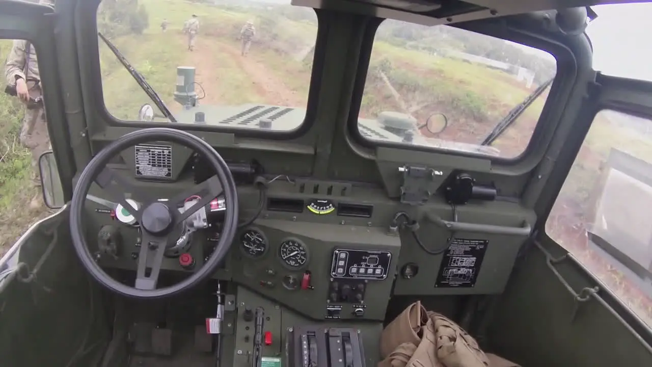 A Self Driving Army Jeep Is Tested In The Field