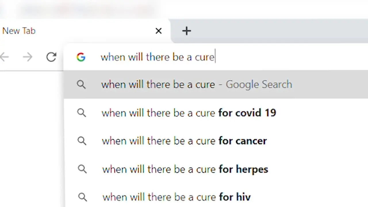 Searching Google for when will there be a cure for Covid-19 Coronavirus