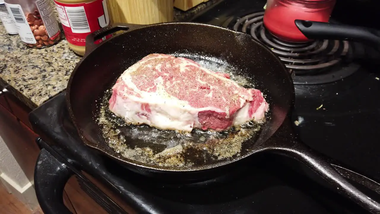 Food cooking on the stove