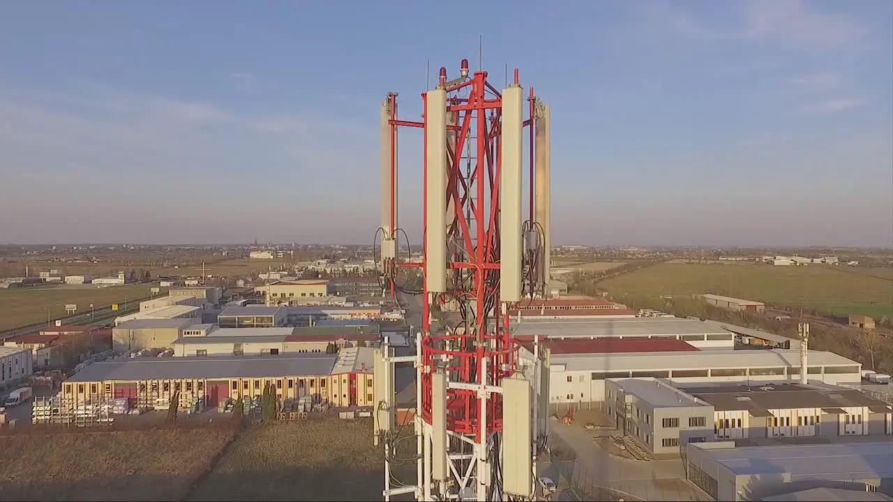 orbit around a GSM tower