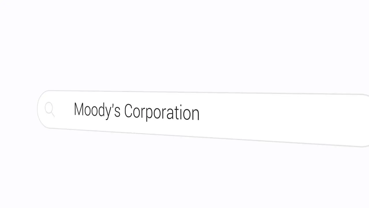 Searching Moody's Corporation on the Search Engine