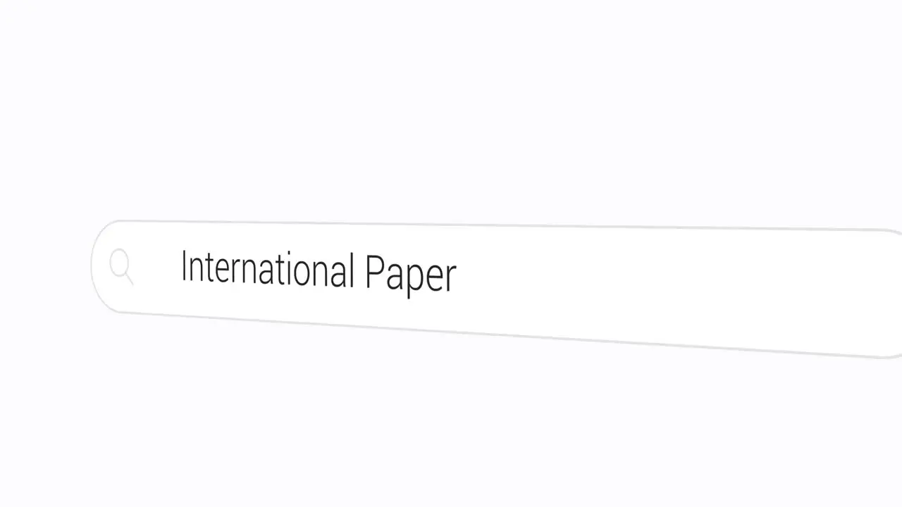 Searching International Paper on the Search Engine