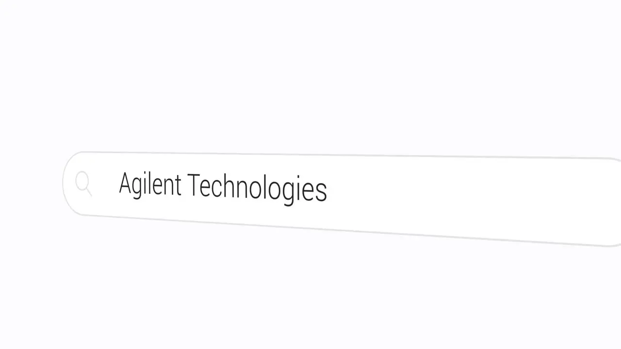 Searching Agilent Technologies on the Search Engine