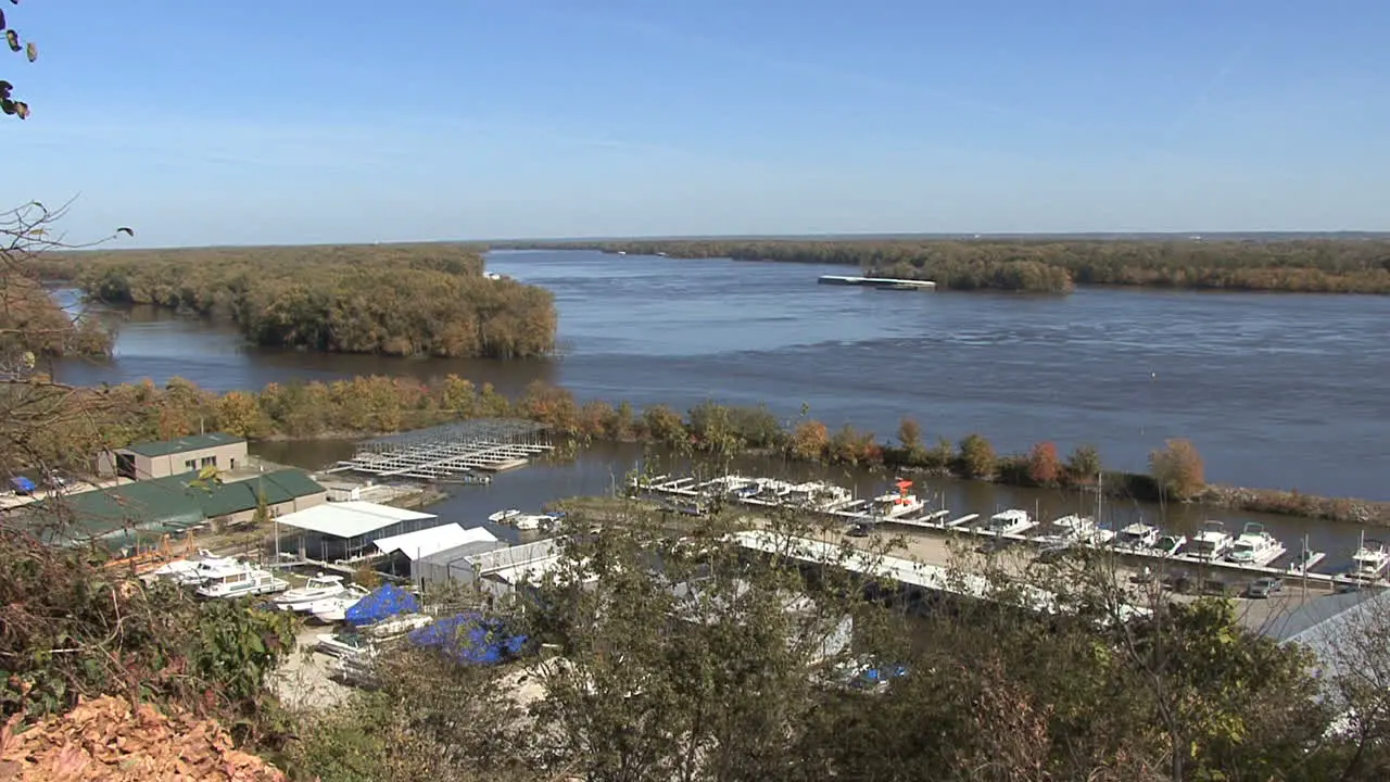 Iowa Burlington Mississippi river view