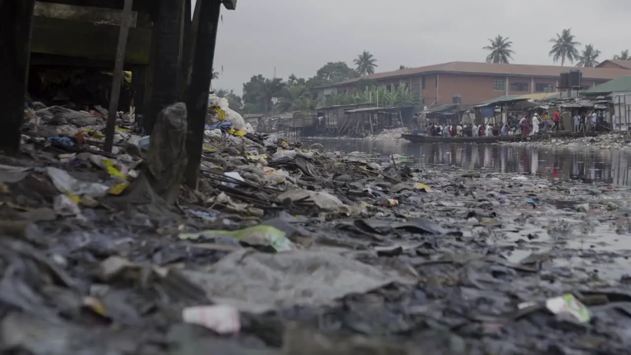 Rubbish on Riverbank Nigeria 01