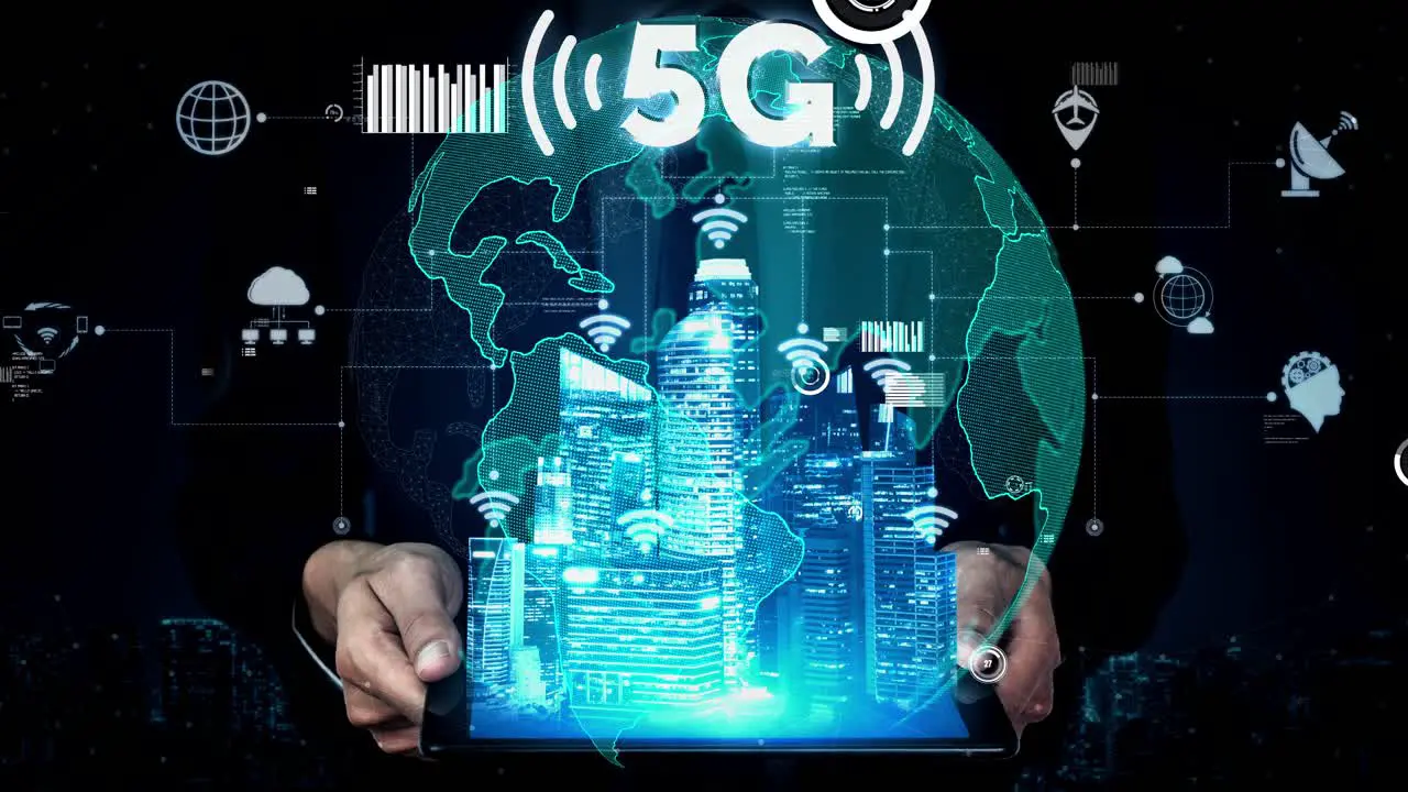 5G Communication Technology of Internet Network conceptual