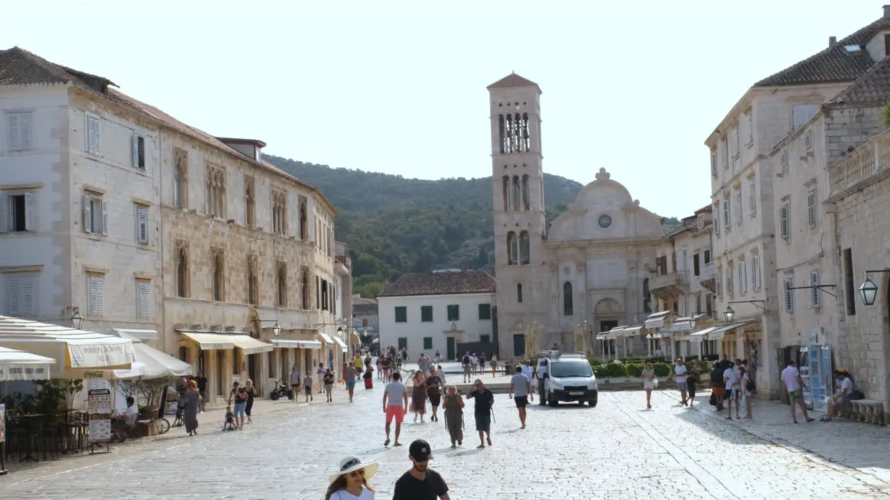 Hvar Cathedral In Croatia