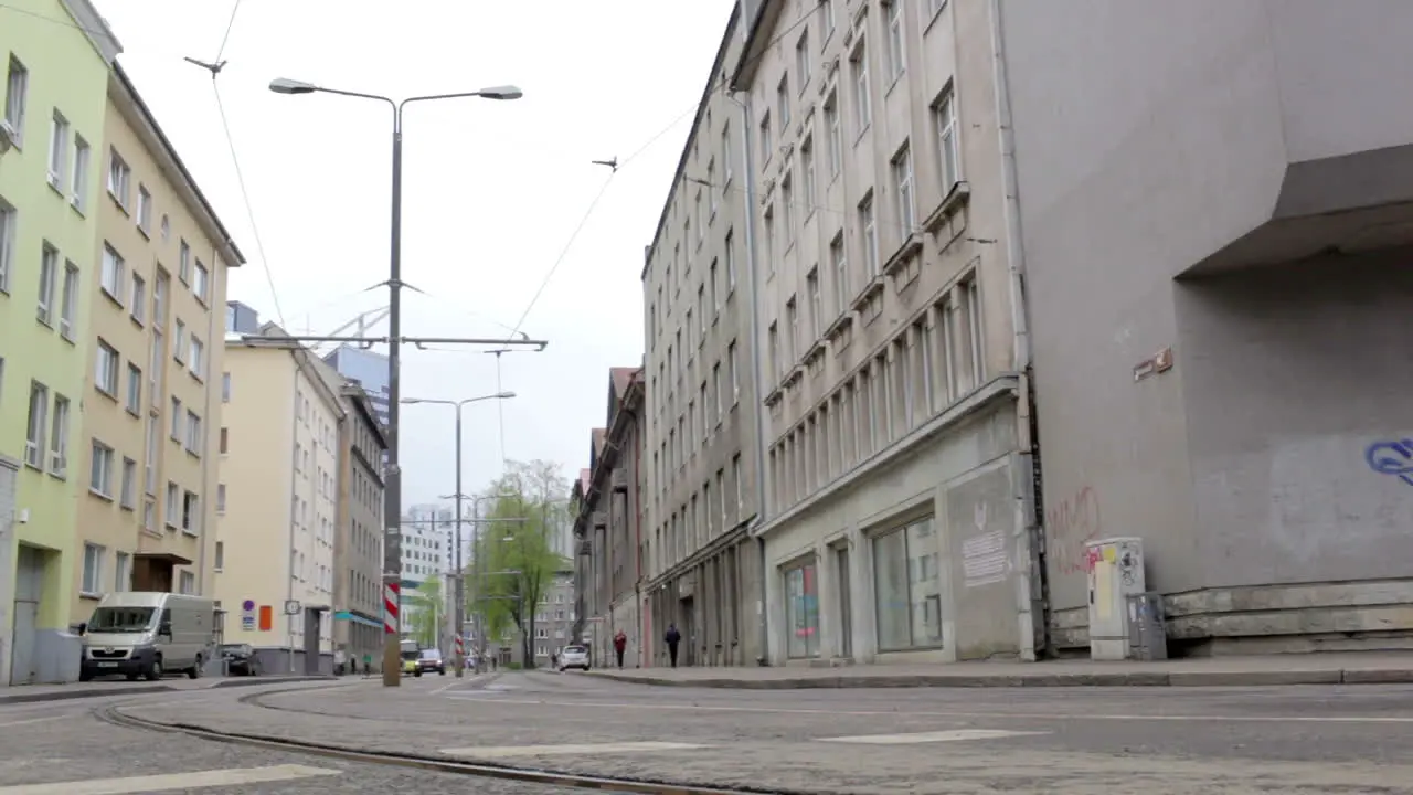 Street traffic timelapse