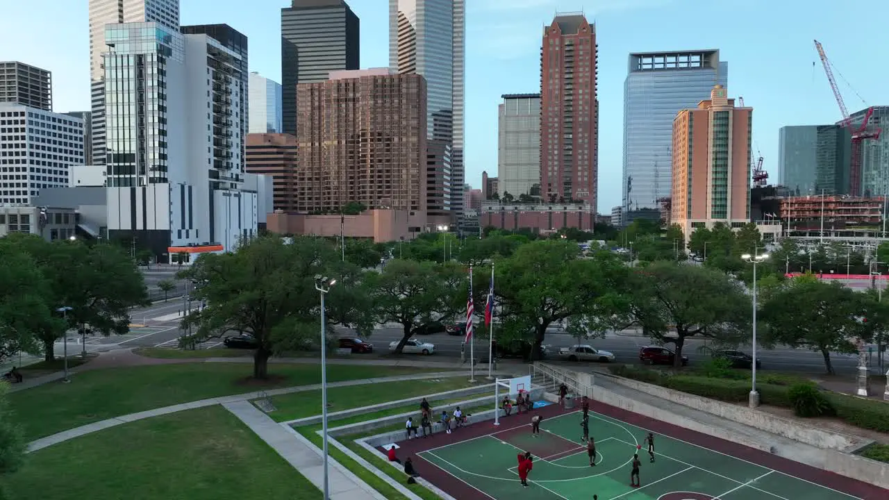 Root Square in downtown Houston Texas