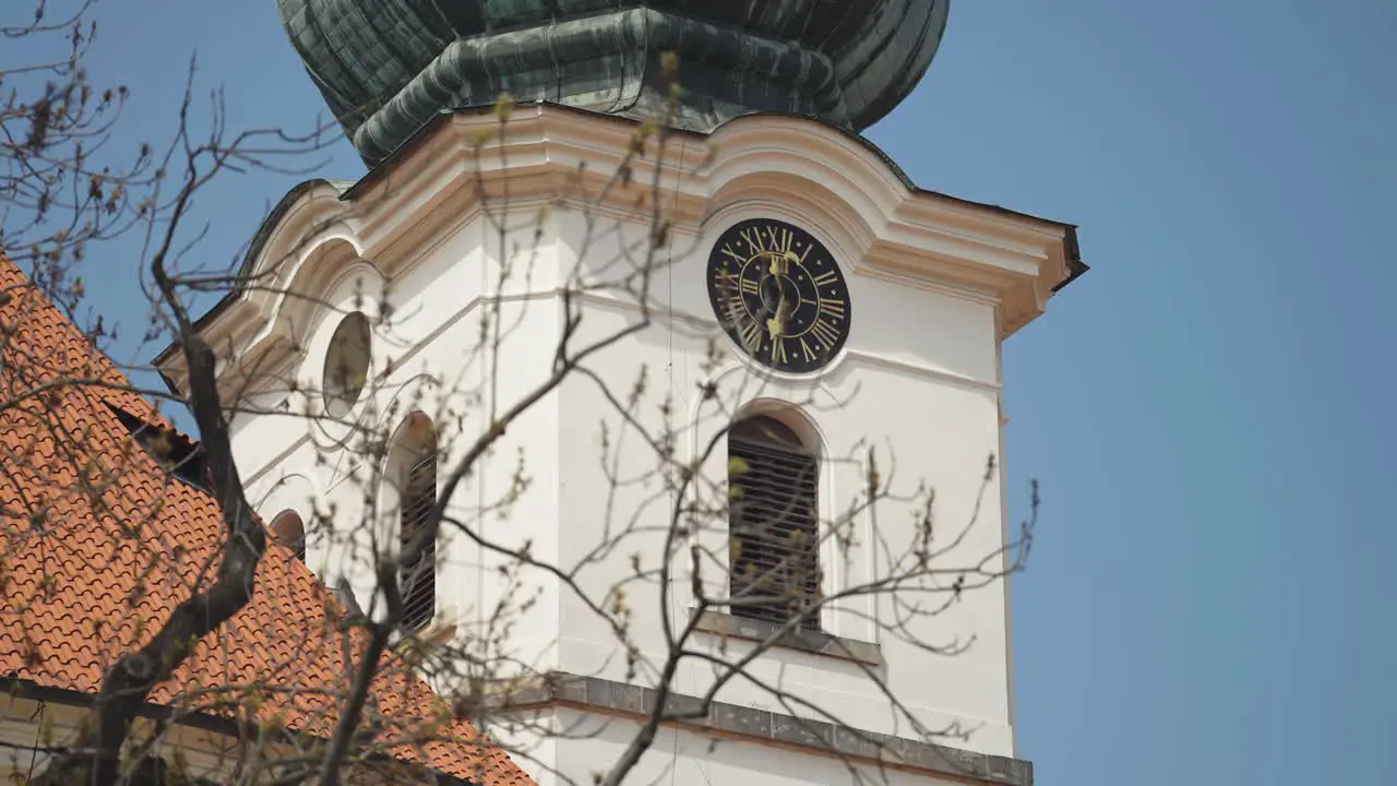 A tower with a clock