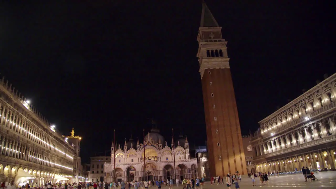 Lightning over St Mark's Square