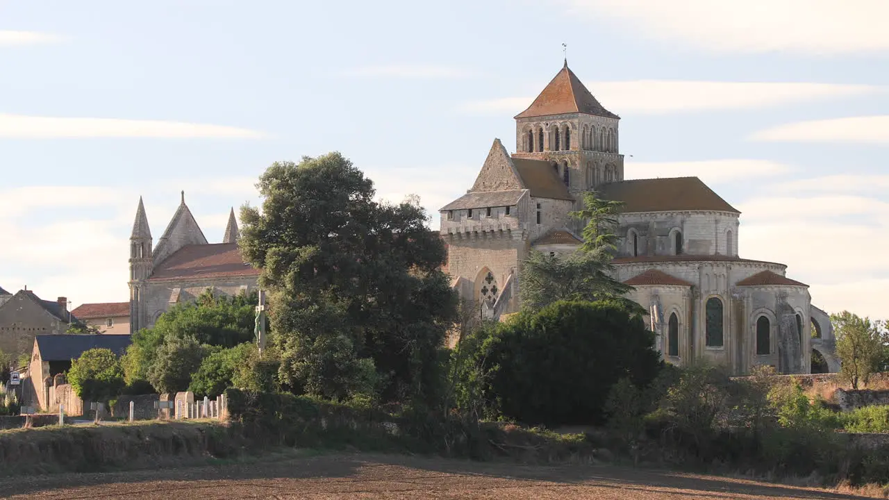 The stunning Abbaye de Saint-Jouin de Marnes in Deux-Sevres France