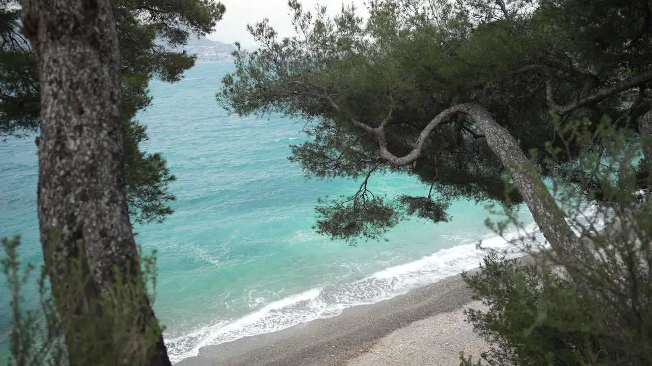 A beautiful beach in France