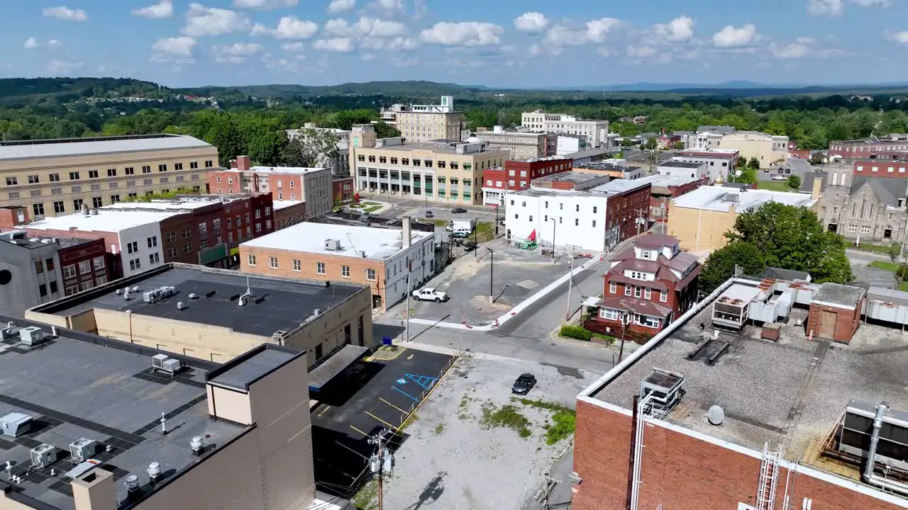 aerial tilt up beckley west virginia