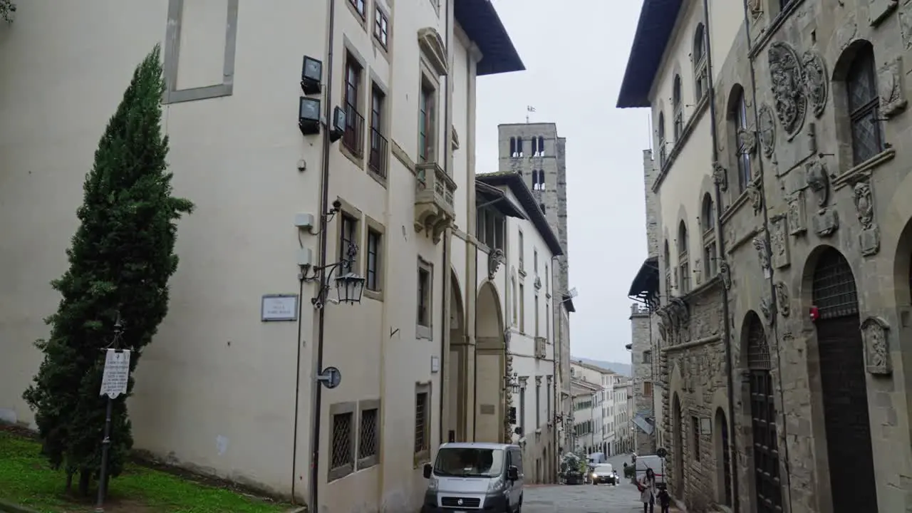 Renaissance Architecture At The City Of Arezzo In Eastern Tuscany Italy