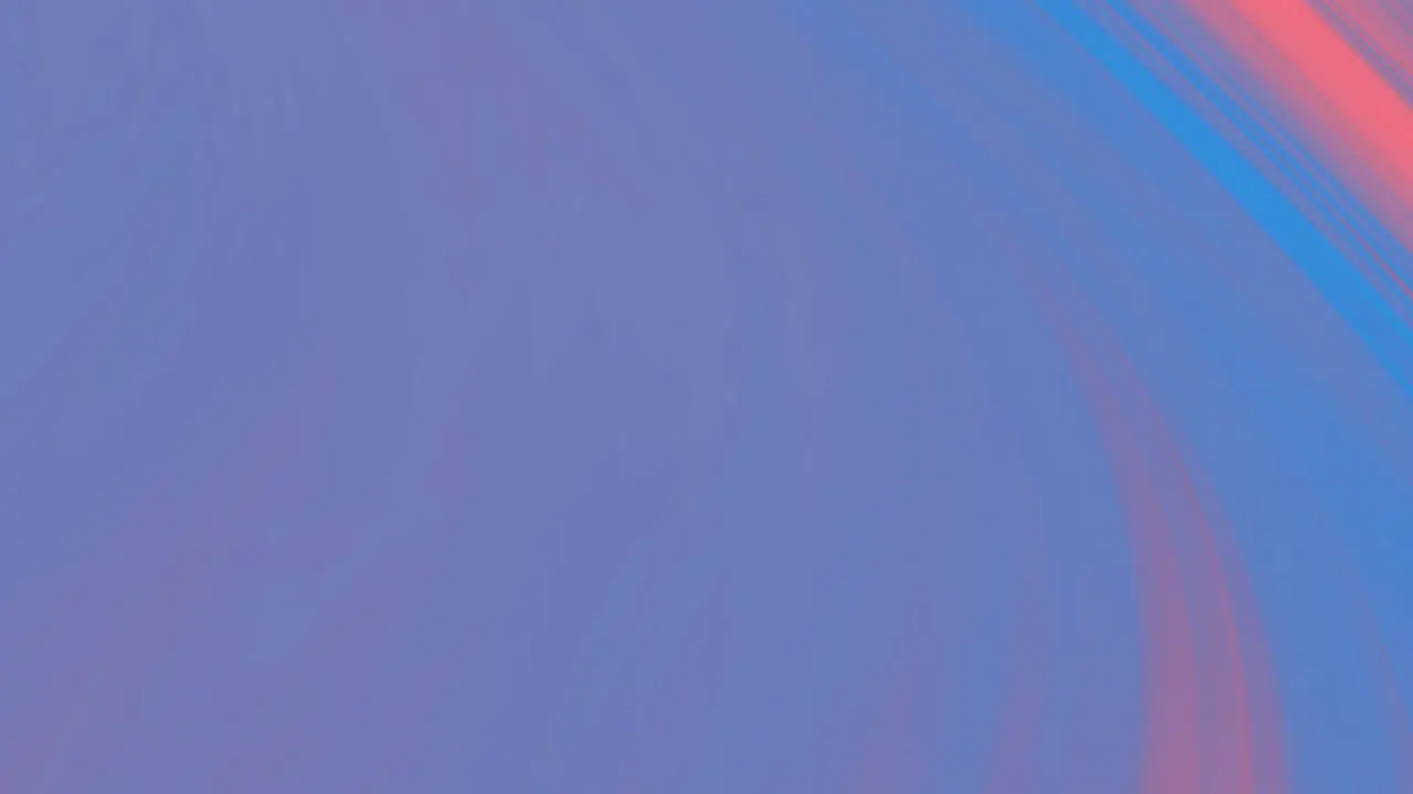 Animation of waves red and blue curved lines moving on purple background