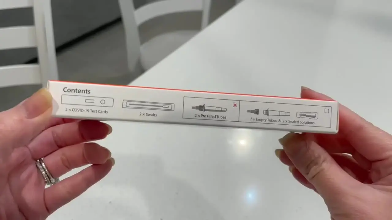 COVID-19 Antigen Rapid Test with FDA authorization for Emergency Use