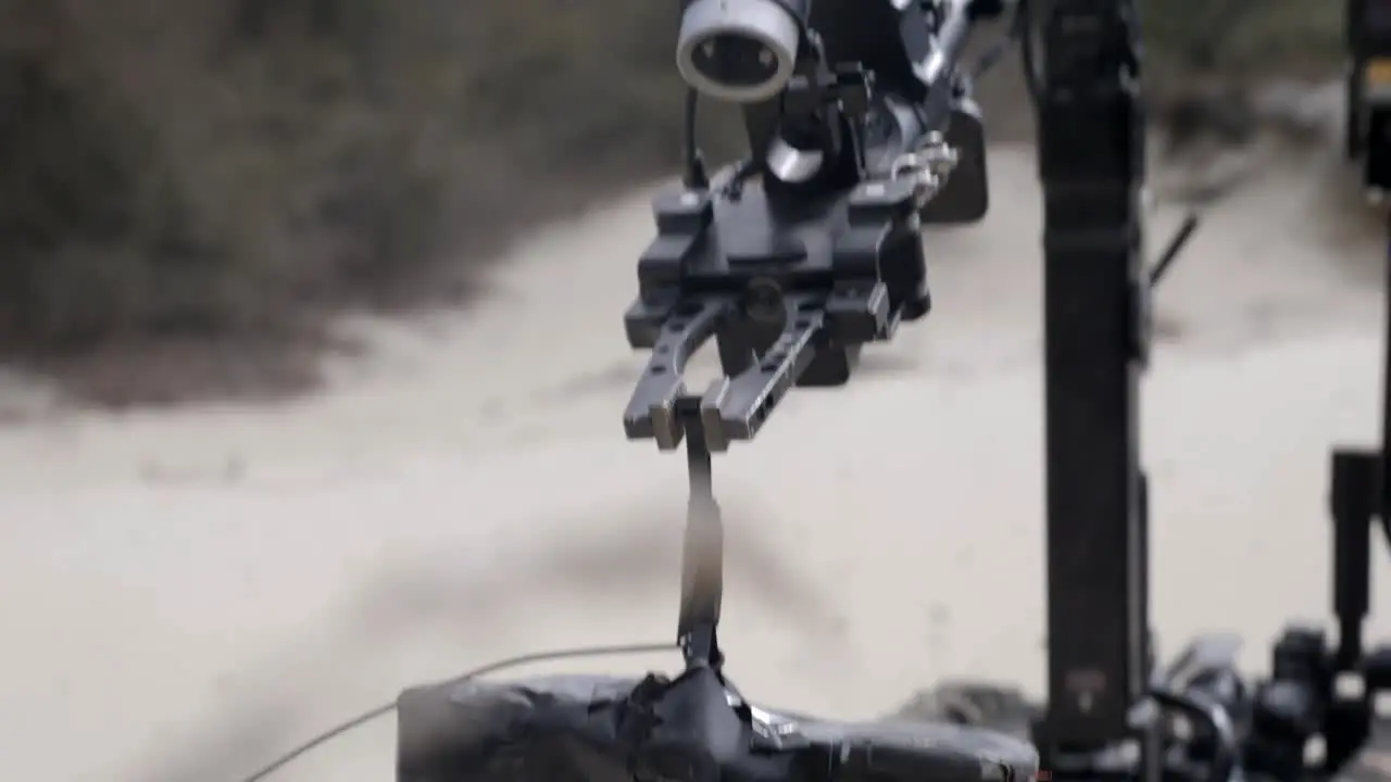 Us Navy Explosive Ordnance Disposal Technicians Training Exercise Using Bomb Diffusing Robots Norfolk Virginia