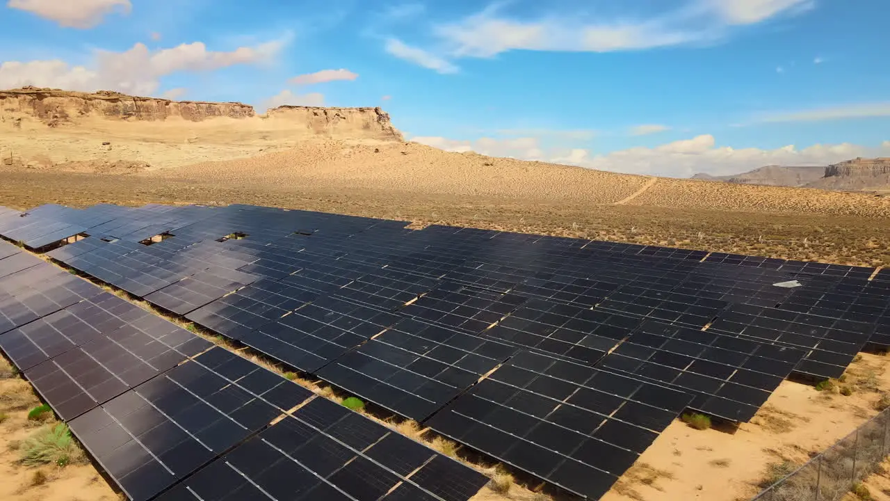 Utah's desert solar farm from a unique aerial perspective