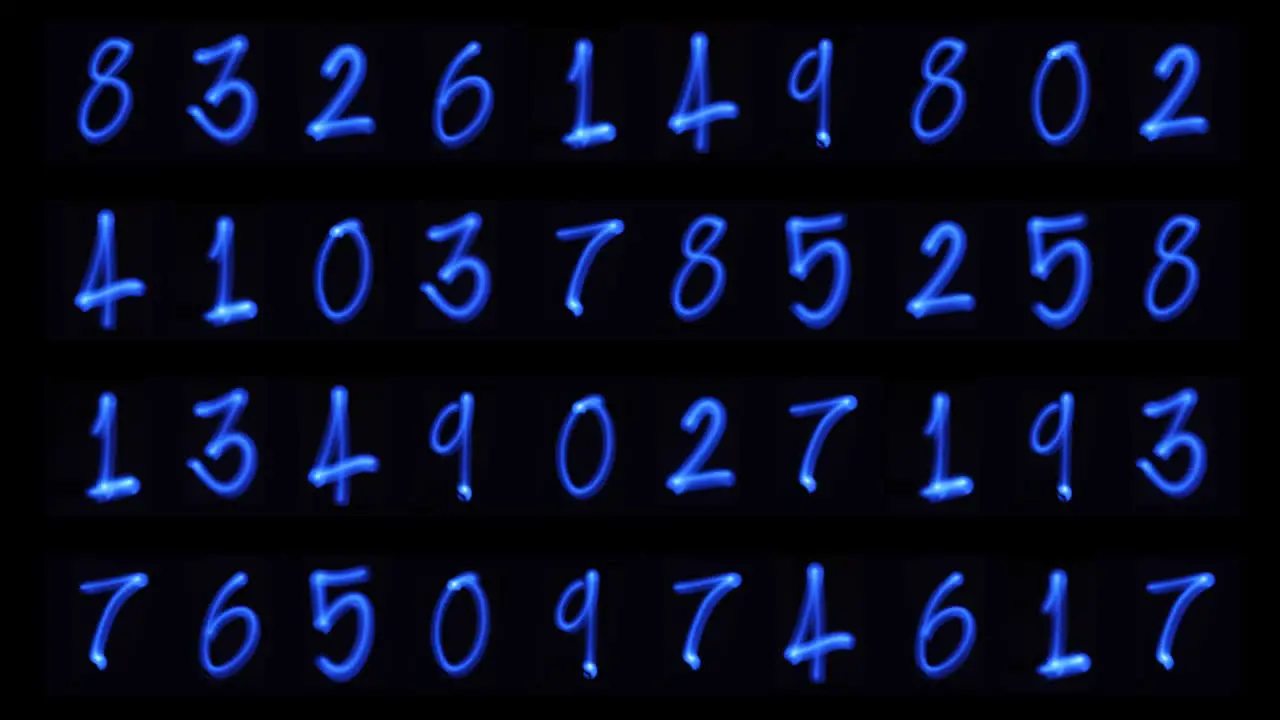 Light Numbers