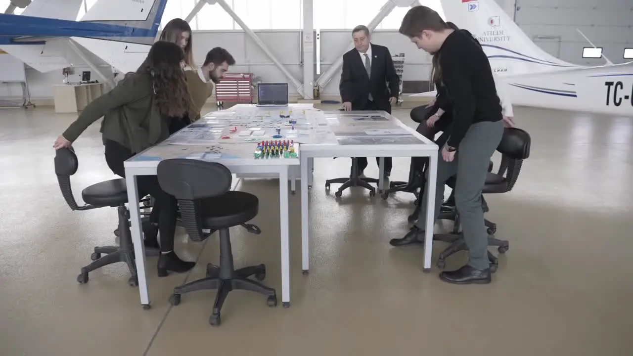 University Students And A Facilitator During A Cyber Defense And Resiliency Exercise For Nato At Atilim University