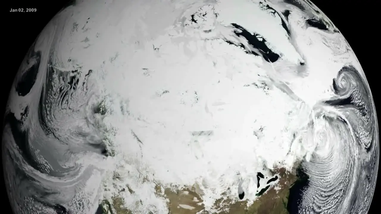 Nasa Animation Of A Globe Spinning From Space With An Emphasis On Global Warming And Climate 1