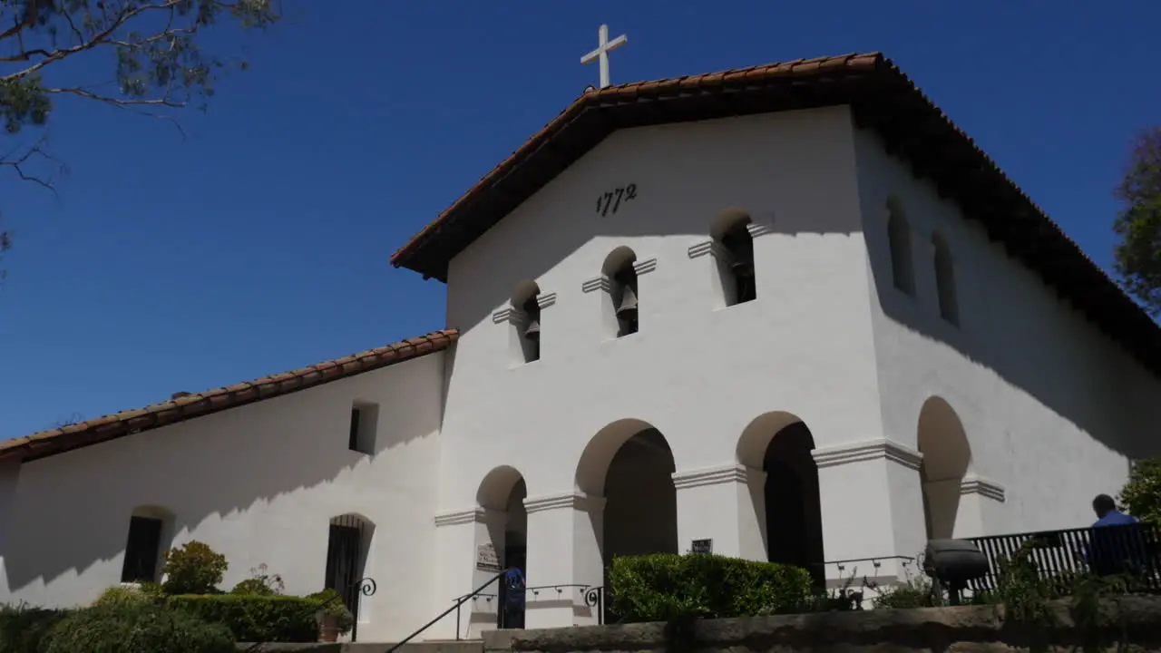 California San Luis Obispo Mission Front Facade