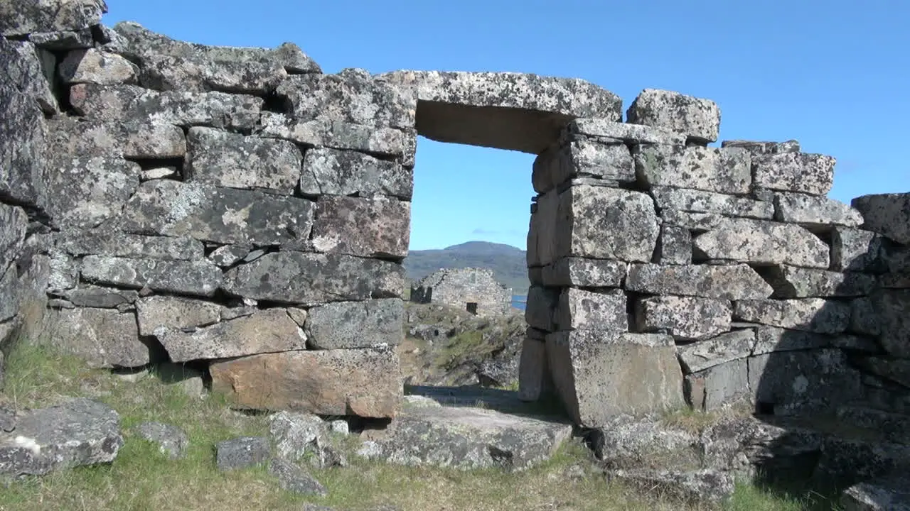 Greenland Hvalsey ruin from door 1