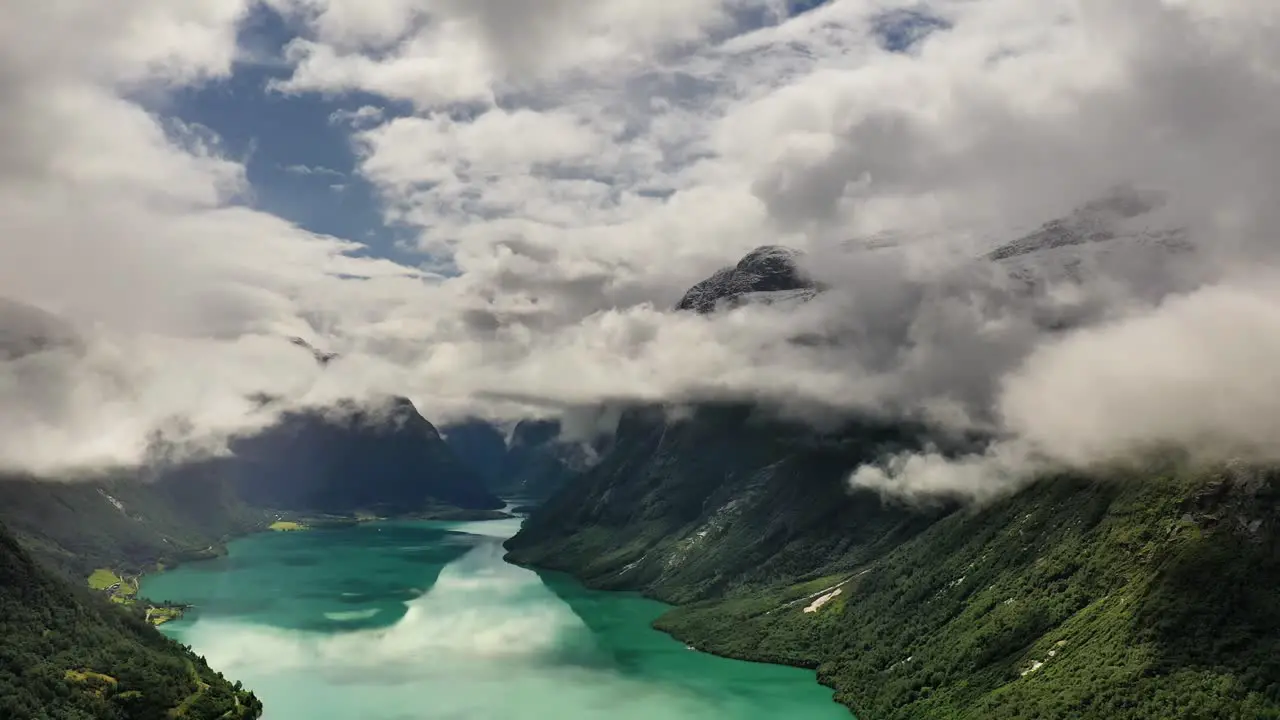 Beautiful Nature Norway natural landscape lovatnet lake