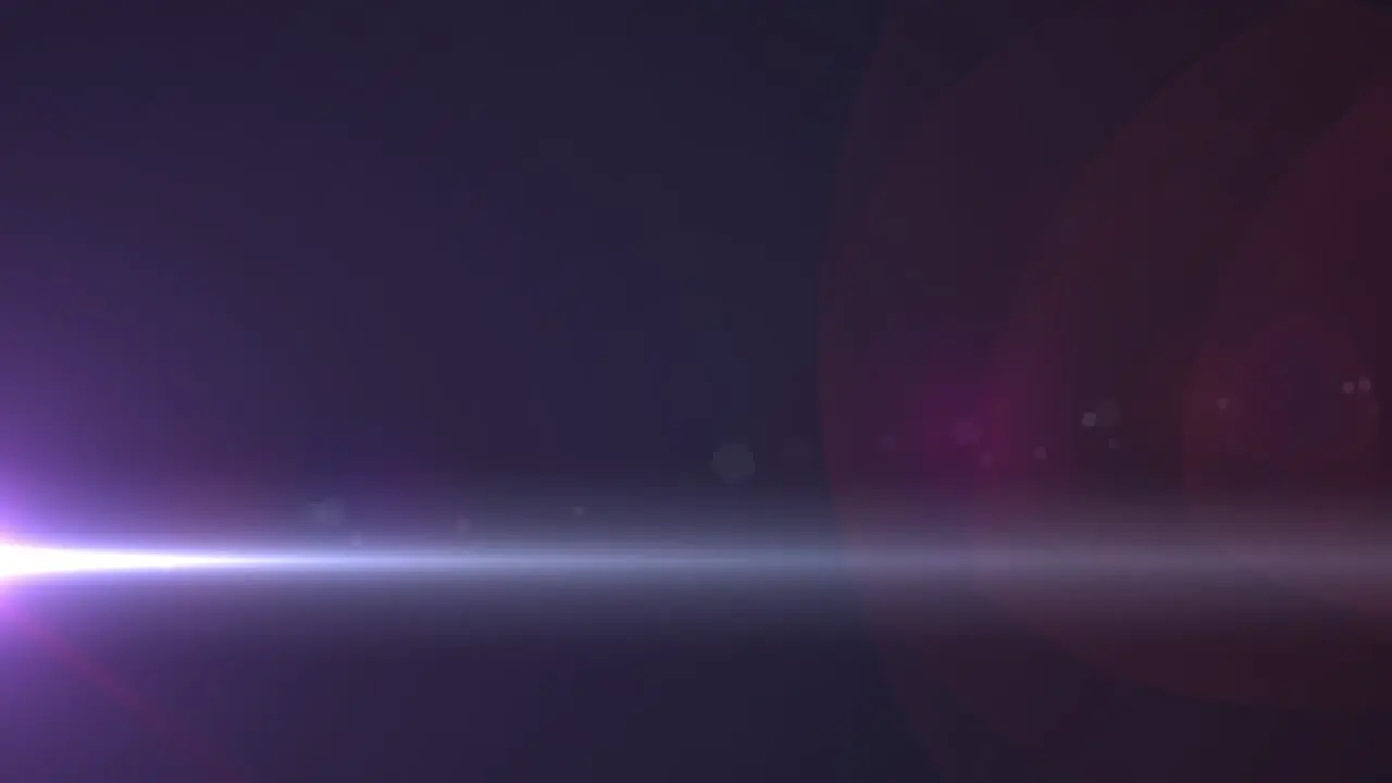 Digital animation of spot of light against copy space on purple background