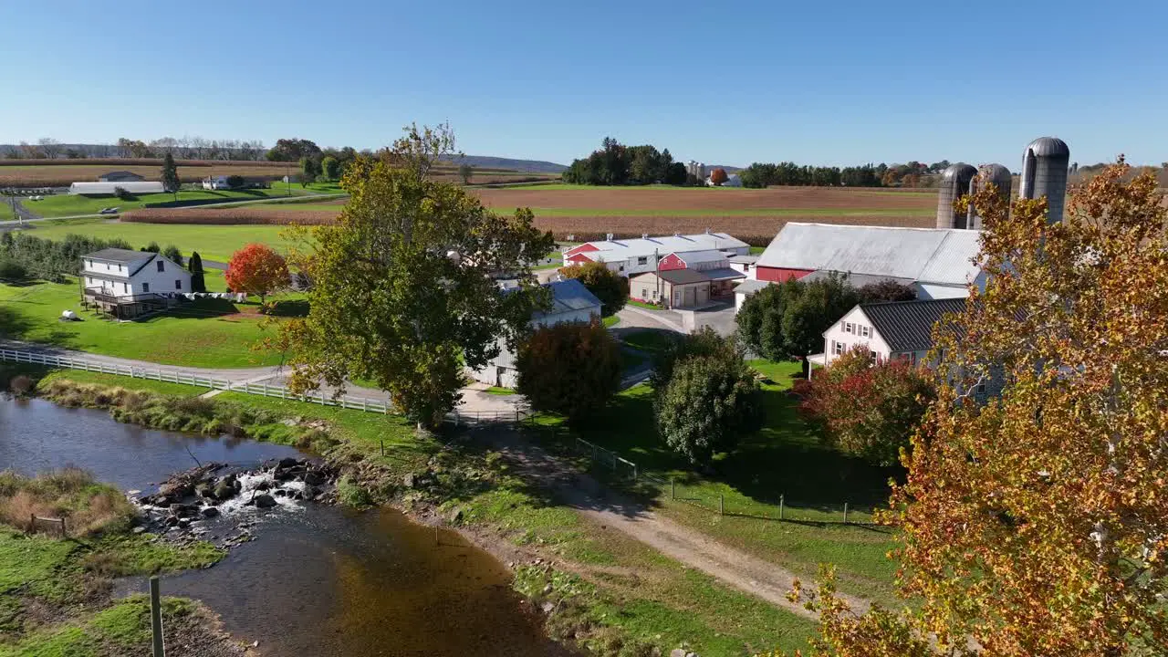 Family farm in USA