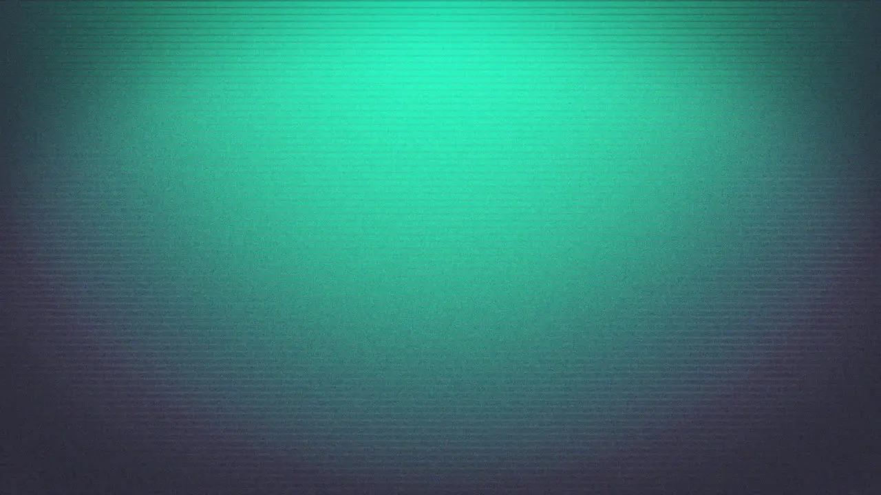 Animation of defocussed pool of green light moving slowly on a dark background