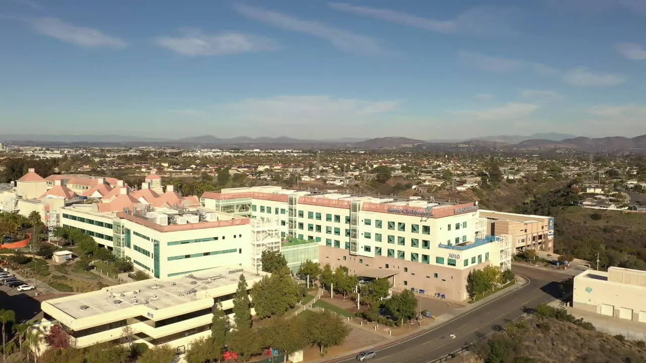 Rady's Children's Hospital San Diego California drone orbit