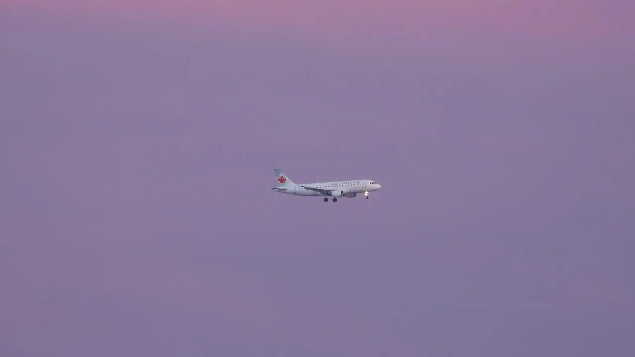 Air Canada's Flight Proceeds to reach its destiny Boeing 787 in Action