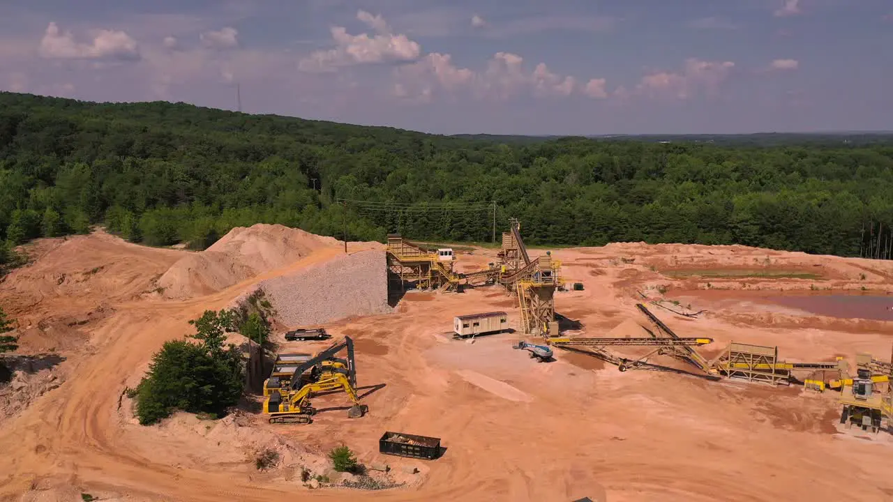 Sand Quarry conveyor system in Cumming Georgia