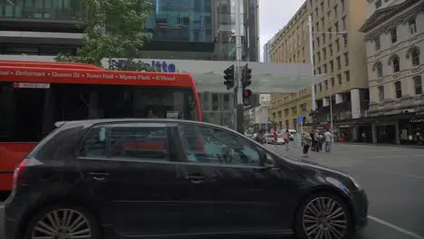 Pedestrians on Auckland Street Corner