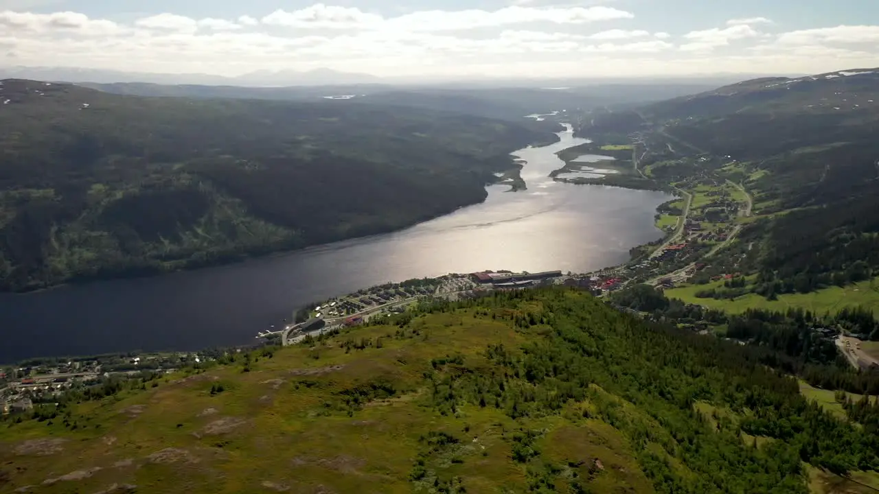 Summertime in Åre filmed with a drone in 4K-2