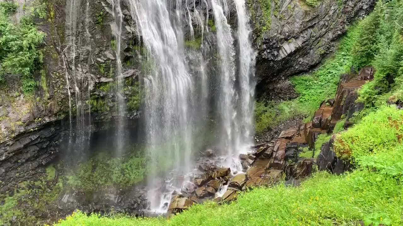 The bottom of Narada Falls Mt