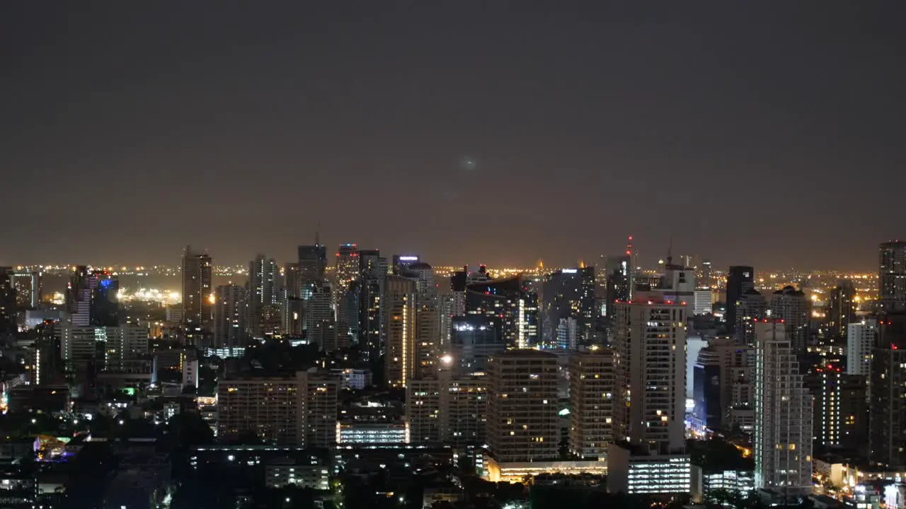 Time lapse of Bangkok Cityscape