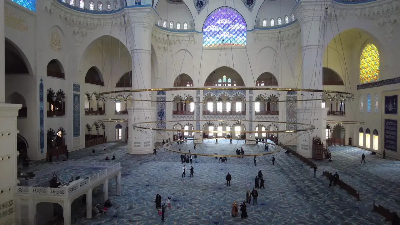 Turkey istanbul 12 january 2023 camlica mosque largest mosque in asia