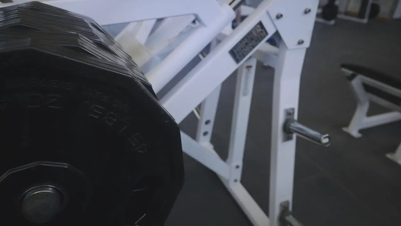 Lifting Weights On Sports Equipment in 4K