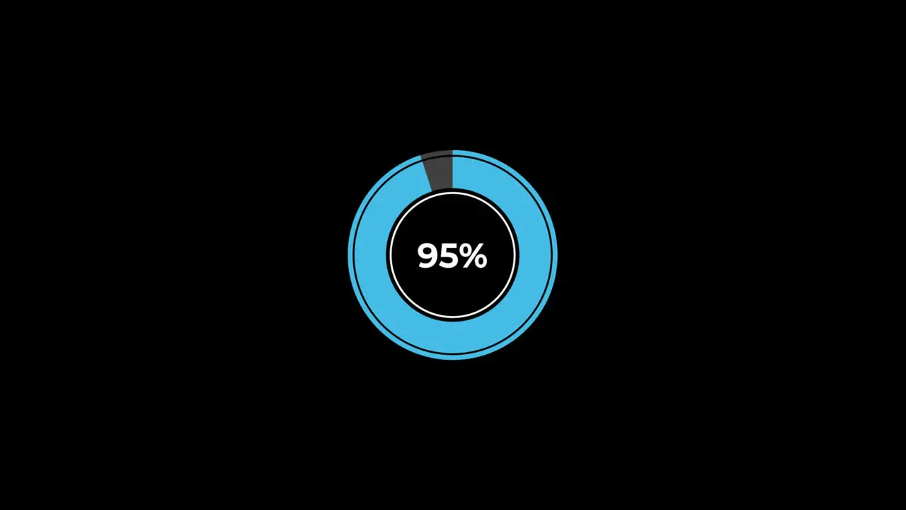 Kreisdiagramm 0 Bis 80 % Prozent Infografiken Laden Kreisring Oder Übertragung Animation Mit Alphakanal Herunterladen