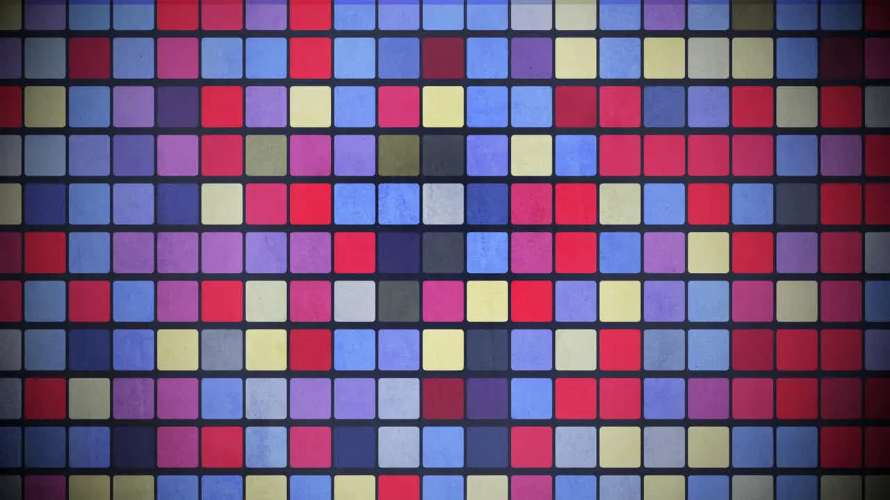 Motion colorful squares pattern 12