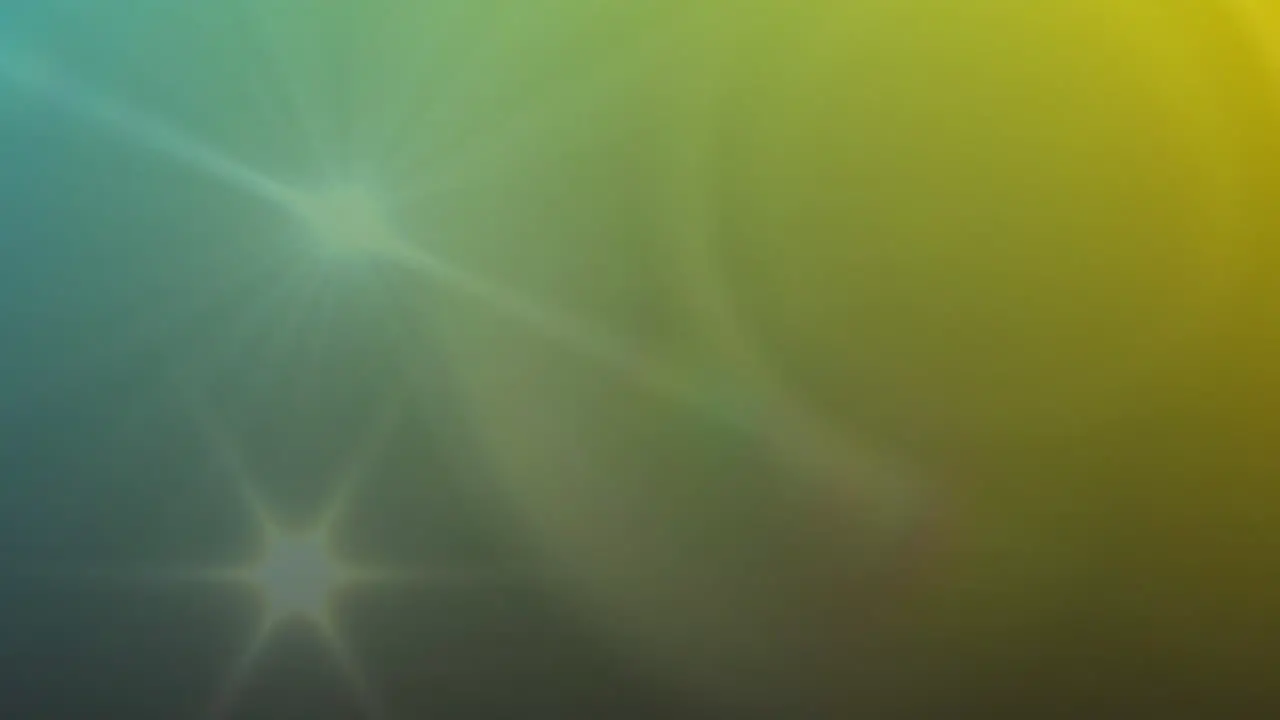 Animation of light and dark green shapes over light spots